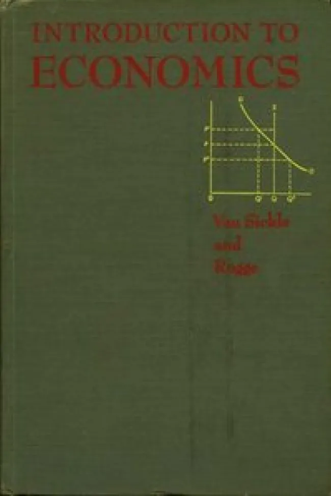 Introduction Economics by John V. Van Sickle